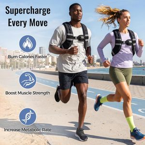 Maßgefertigte Atmungsaktive Gewichtsweste für Männer und Frauen Gewichtete Trainingsweste Outdoor Fitness Gewichtsweste Hersteller Großhandel - Product Image 3