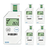 Potmagic S100 Registrador de Datos de Temperatura de Un Solo Uso, Reingenierizado, 32000 Puntos, 90 Días de Ciclo