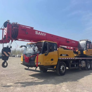 Grue mobile Sany STC250S STC250C5-8 d'occasion en excellent état, 25 tonnes, montée sur camion 4x4, flèche hydraulique, hauteur de levage 25m - Product Image 1