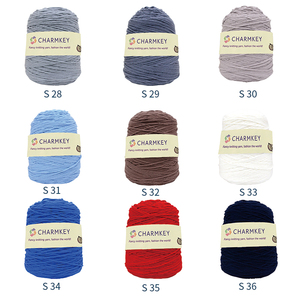 Charmkey – fil <span class=keywords><strong>de</strong></span> pistolet à touffeter Offre Spéciale coton lait, épais, bon marché, vente en gros, 8 plis pour tapis, 100% - Product Image 5