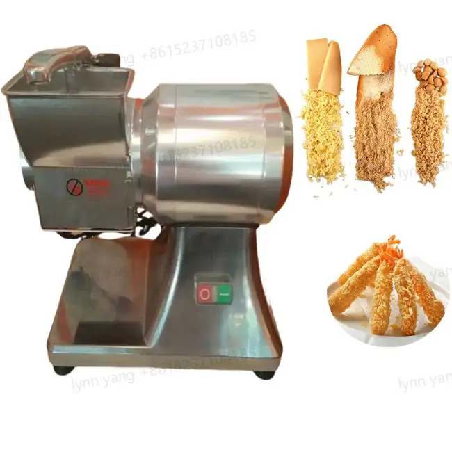 Penjualan laris penggiling remah roti panko kering remah roti mesin penghancur mesin parutan keju Parmesan