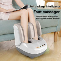 F01 2026 Nouveau Design Masseur Électrique Shiatsu pour Pieds et Mollets avec Compression d'Air, Vibration, Amélioration de la Circulation Sanguine, Soulagement de la Douleur et Contrôle de la Durée