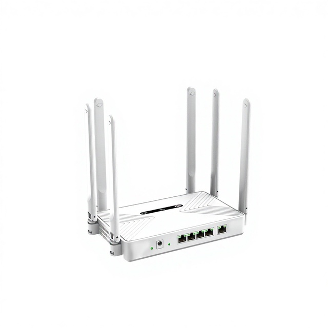 Foreign Trade Wi-Fi 6 Router Home Use High-Speed Wall-Penetrating Dual Gigabit 5G Dual-Band Broadband Coverage No Modem