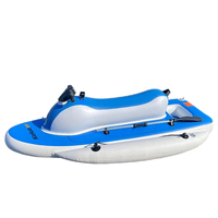 Bateau Moteur Électrique Flottant Gonflable de 700W pour Jets Ski et Sports Nautiques