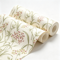 Papier peint abstrait à prix avantageux pour le marché de gros d'Asie du Sud, papier peint auto-adhésif en PVC imperméable en vrac pour la décoration intérieure