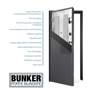 THERMOENERGY RC3: calidad superior estilo moderno insonorizado con panel externo de aluminio Lux Uso de puerta de seguridad para apartamento - Product Image 2