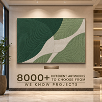Waldgrüne Salbei-Elfenbein Organische Spiral-Wandkunst aus Handgewebten Fasern mit Goldrahmen für Hotel-Lobby, Flur, Akzentwand, Maßanfertigung