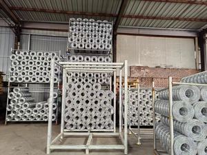 Type d'anneau galvanisé pour empêcher le bétail, Joint de charnière, <span class=keywords><strong>Page</strong></span> de fil de ferme, clôture de champ pour les forêts - Product Image 5