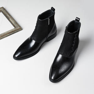 Chaussures Oxford Homme de Style Britannique de Haute Qualité, en Cuir Véritable, à Enfiler, pour Bureau, Affaires, Mariage, Intemporelles - Product Image 6