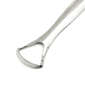 Raspador de Lengua Reutilizable de Acero Inoxidable, Cepillo Limpiador de Lengua y Herramienta para Eliminar el Mal Aliento - Product Image 4