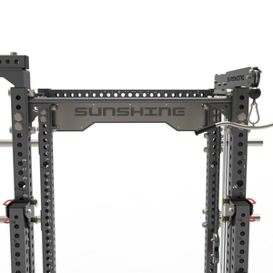 Máquina de Entrenamiento Multifuncional para Gimnasio, Comercial, para Fisicoculturismo, con Polea para Ejercicios de Dorsal, Remo y Sentadillas, Material de Acero, Marca Sunshine - Product Image 4