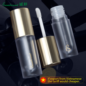 Tubos de brillo de labios vacíos con logotipo personalizado de 10ml al por mayor, plástico Rosa Blanco con cepillo grande para cosméticos, tubos de lápiz labial al por mayor - Product Image 6