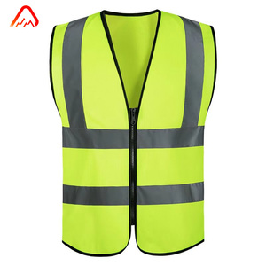 Veste de sécurité haute visibilité, très réfléchissante, pour les travailleurs du bâtiment et la sécurité routière, en promotion - Product Image 1