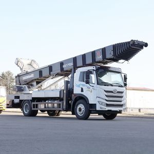JIUHE Euro 6 Standard 400kg capacità di carico <span class=keywords><strong>cestello</strong></span> <span class=keywords><strong>camion</strong></span> scala aerea mobile autocarro 65m autoscala per la vendita - Product Image 3