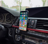 Support de montage de voiture pour évent flexible Support de téléphone pour véhicules rotatif à 360 degrés