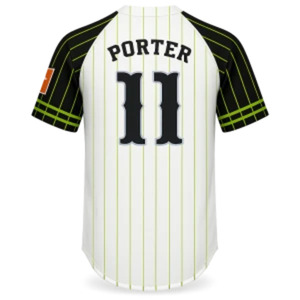 Baseball Jersey – High-Performance Sublimation – Button <b>Down</b> - Product Image 2