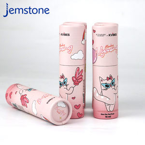 Boîte en matériau écologique personnalisé avec impression dorée pour emballage de flacon de cosmétique, huile à ongles, maquillage - Product Image 3