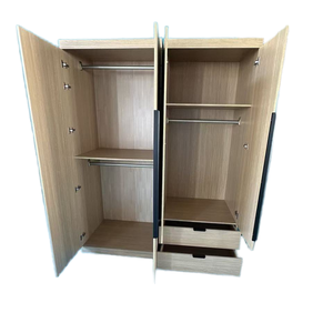 Tocador incorporado con paneles <span class=keywords><strong>de</strong></span> madera moderno <span class=keywords><strong>de</strong></span> diseño personalizado para dormitorio <span class=keywords><strong>de</strong></span> Hotel y sala <span class=keywords><strong>de</strong></span> estar muebles para el hogar apartamentos - Product Image 3