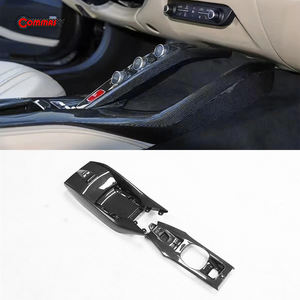 Kit Interior de Fibra de Carbono Seca para Auto, Estilo OME, Base para Botón de Control Central para Ferrari 812 - Product Image 1