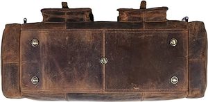 กระเป๋าหนังแฟชั่นผู้ชายสำหรับเดินทางข้ามคืน, กระเป๋าผ้าแคนวาสแบบปรับได้ - Product Image 6