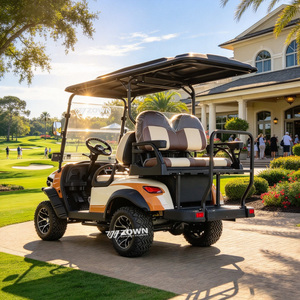 Nouveaux véhicules électriques de golf haut de gamme, voitures de tourisme, 4 sièges luxueux, vitesse de 30 à 50 km/h, autonomie de 90 km, adaptés aux clubs - Product Image 1