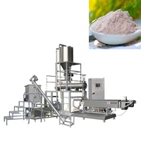 Automatique bébé lait alimentaire poudre faisant la machine céréales de riz farine poudre mélangeur machine