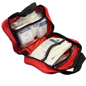 First Aid Kit for Emergency Medical Supplies & Training