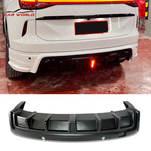 Kit de carrocería híbrido HAVAL H6 Ultra 2021-2023 Car World, piezas de parachoques ABS (labio delantero, labio trasero, difusor) gris/negro - Product Image 3