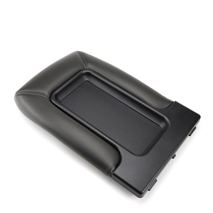 Chevrolet Center Console Armrest Cover Dark Gray Storage Box <b>ABS</b> Material - Product Image 4
