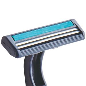 Rasoir jetable à double lame de rasage de <span class=keywords><strong>voyage</strong></span> de sécurité <span class=keywords><strong>en</strong></span> plastique de <span class=keywords><strong>prix</strong></span> d'usine pour les hommes - Product Image 3