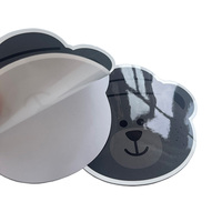 Autocollants décoratifs personnalisés en PVC pour bagages, ordinateurs portables, voitures, ours en peluche, animaux, dessins animés