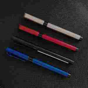 Custom Logo Silk Screen Printed Portable Metal Pen with Pull-Out Banner-Personalized Corporate Gifts & Event <b>Swag</b> - Product Image 2