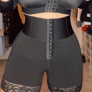 Culotte Gainante Taille Haute Effet <span class=keywords><strong>Ventre</strong></span> <span class=keywords><strong>Plat</strong></span> Marque Blanche, <span class=keywords><strong>Short</strong></span> <span class=keywords><strong>Gaine</strong></span> Amincissant Femme, Lingerie Sculptante Colombienne - Product Image 1