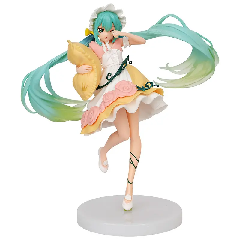 In Stock Taito Vocaloid Hatsunemiku Action Figure collezione 20Cm Anime Kawaii bambola modello di giocattoli da collezione