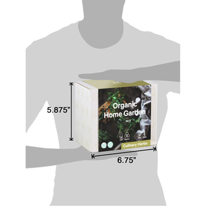 Seuil <span class=keywords><strong>de</strong></span> fenêtre <span class=keywords><strong>Balcon</strong></span> Cuisine Pots <span class=keywords><strong>de</strong></span> tourbe compostables Ensemble d'outils biologiques Kit <span class=keywords><strong>de</strong></span> démarrage d'herbes culinaires d'intérieur - Product Image 2