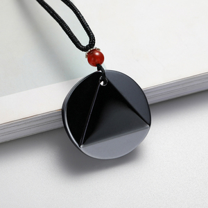 Pendentif personnalisé en térahertz en forme de <span class=keywords><strong>pyramide</strong></span>, 34 mm, pendentif en cristal térahertz, énergie quantique, pendentif térahertz - Product Image 1