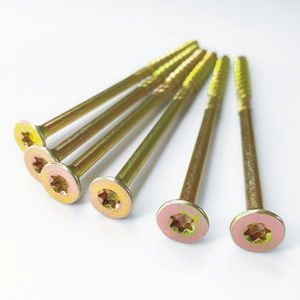 Torx Chipboard <strong>Screws</strong> Slotted Knurled Galvanized A3 Carbon Steel M6 M8 M10 100 120