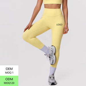 Pantalones de Yoga de Cintura Alta con Efecto Levanta Glúteos para <span class=keywords><strong>Mujer</strong></span>, Pantalones de Fitness de Secado Rápido, Ajustados y Moldeadores - Product Image 4