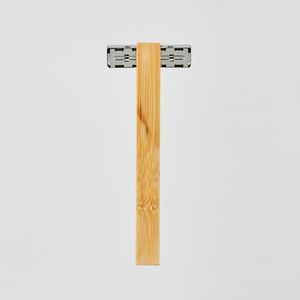 Không có nhựa dao cạo với ba lưỡi tre xử lý cạo dao cạo khách sạn dao cạo - Product Image 4