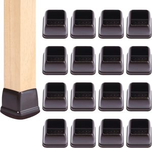 Pour protéger les sols des rayures et du bruit, couvre-pieds de meubles en feutre de silicone, protège-pieds de chaise pour sols en bois dur - Product Image 1