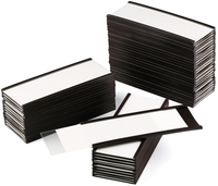 Penjualan laris pegangan Label Pvc saluran C magnetis Label loker Tag nama magnetik untuk rak dan loker