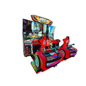 Machine de course de voiture de vitesse grande taille 65 pouces <span class=keywords><strong>Sonic</strong></span> Manic Racer <span class=keywords><strong>Nouveau</strong></span> <span class=keywords><strong>jeu</strong></span> de course dynamique pour adultes avec écran double HD en métal - Product Image 3