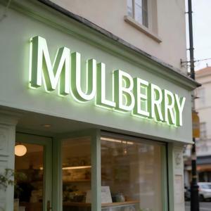 Enseigne LED personnalisée avec logo rétroéclairé pour les entreprises, les magasins, utilisation en extérieur, acrylique, acier inoxydable, installation facile, signalétique 3D - Product Image 1