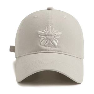 หมวกเบสบอลปักลาย Edelweiss รุ่นใหม่สำหรับผู้ชาย ดีไซน์เรียบง่าย สไตล์คู่รัก สีพื้น ช่วยเสริมใบหน้าให้ดูเรียว สำหรับผู้หญิง - Product Image 1