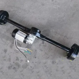 two wheel drive four-wheel drive auto parts short axel diferencial 4x4 3kw electric ac motor driving rear axle