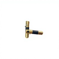 Adaptateur de type pédale à insertion supérieure fabriqué en Chine, composants métalliques, broches de chargeur, revêtement en caoutchouc semi-enveloppé, alvéolé, pour perçage