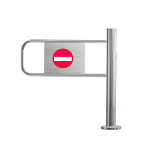 Tourniquet mécanique d'accès piétonnier d'oscillation de supermarché de barrière de tourniquet manuel de porte - Product Image 1