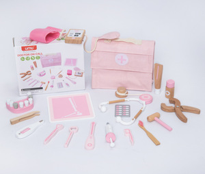 Simulation <span class=keywords><strong>valise</strong></span> de <span class=keywords><strong>docteur</strong></span> garçons et filles jouer maison jouets aller chez le dentiste enfants dispositif d'apprentissage éducatif - Product Image 4