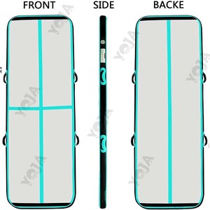 YOJA piste <span class=keywords><strong>de</strong></span> gymnastique gonflable Portable 3 m à 6 m pompe à Air électrique 10/<span class=keywords><strong>20</strong></span> <span class=keywords><strong>cm</strong></span> d'<span class=keywords><strong>épaisseur</strong></span> <span class=keywords><strong>tapis</strong></span> <span class=keywords><strong>de</strong></span> culbutage étanche - Product Image 6