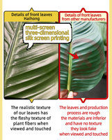 Vente en gros d'usine de plantes artificielles, oiseau de paradis, monstera réaliste, palmier tropical, fausses plantes décoratives pour la maison